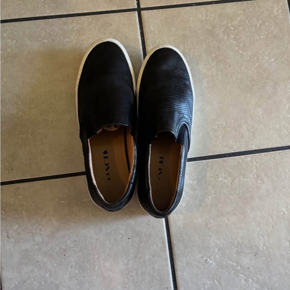 Coach Black Loafers Slip-On Shoes